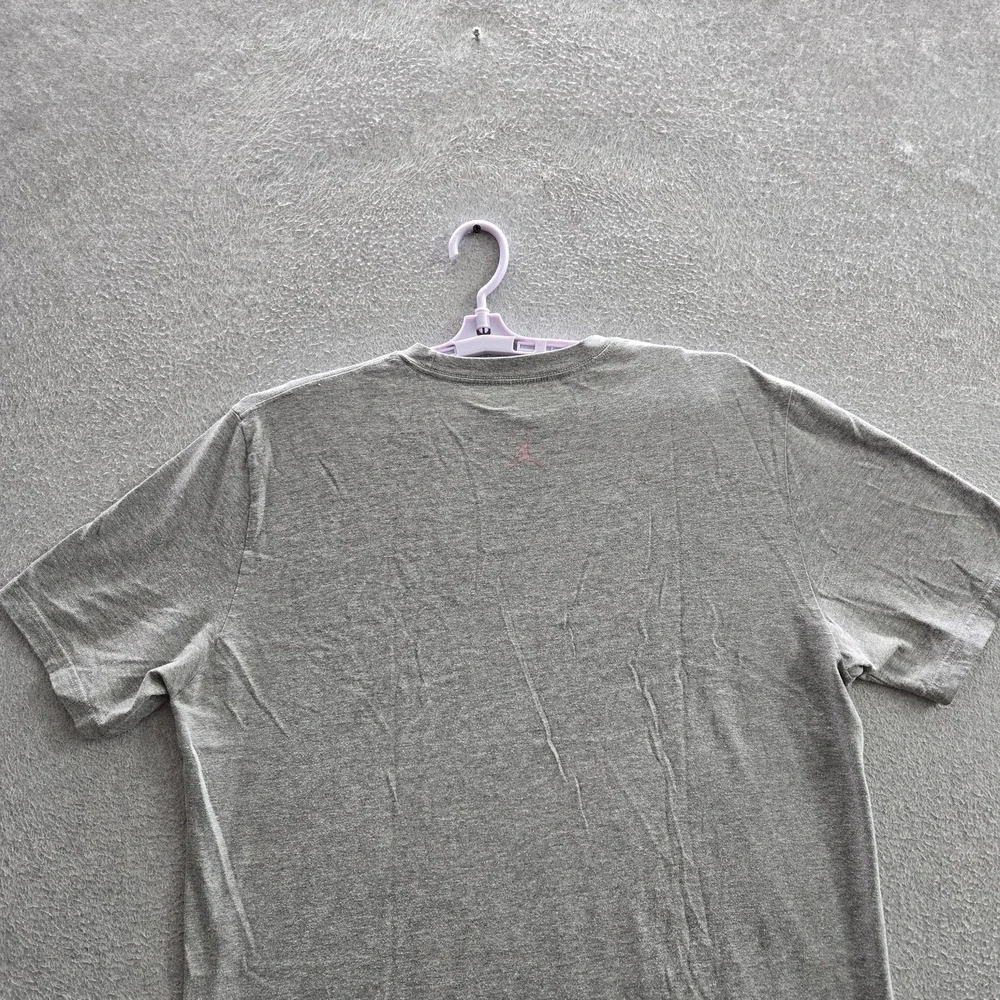 Jordan Men Shirt XL Gray Air Jordan Logo Short Sleeve Jumpman